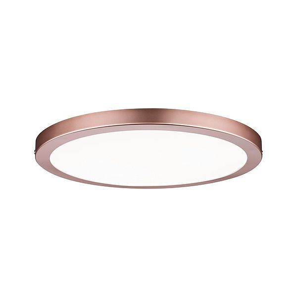Okrągły plafon Atria - LED, 30cm, 4000K, różowe złoto