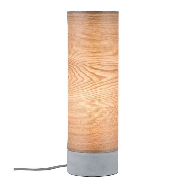 drewniana lampa stołowa sklejka