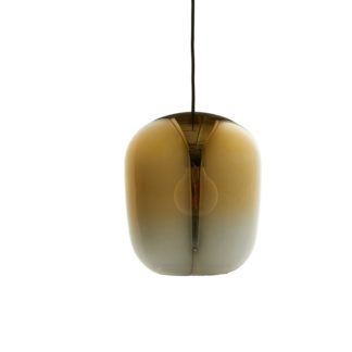 Szklana lampa wisząca Ombre -  ø25, nowoczesna