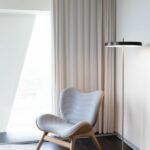 Lampa podłogowa Asteria - grafitowa, LED - 4
