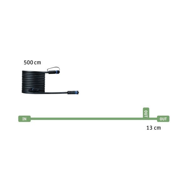 Przewód łączący Plug&Shine-  IP68, 5m, 1in-2out - 1