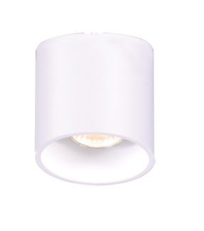 Lampa sufitowa Alu - 10cm, biała tuba