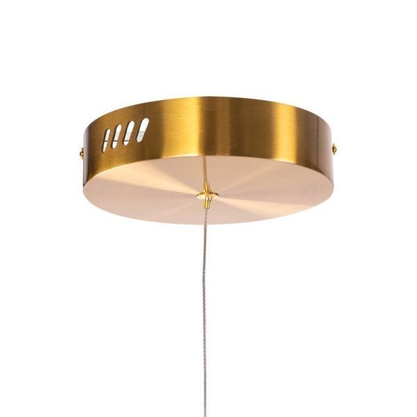 Złota lampa Ring - wiszący okręg LED Circle - 100cm - 1