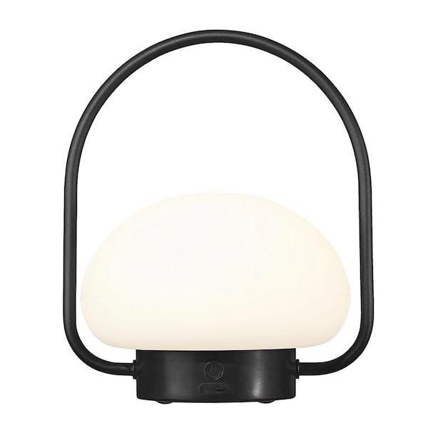 Ogrodowa lampa przenośna Sponge To Go - mleczny klosz -  ładowana przez USB