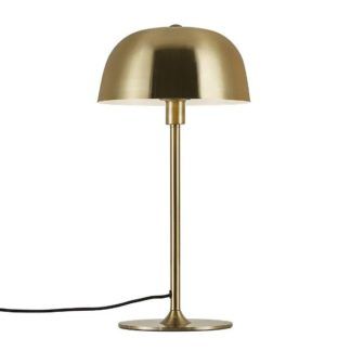 Złota lampa stołowa Cera - metalowa