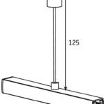 Dystans do systemów szynowych URail / VariLine - 3