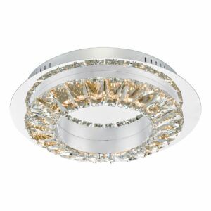 Plafon Altamura - kryształki, glamour, LED