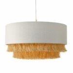 lampa wisząca złote frędzle