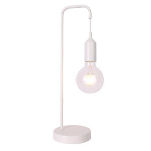 Minimalistyczna lampa stołowa Laren - biała
