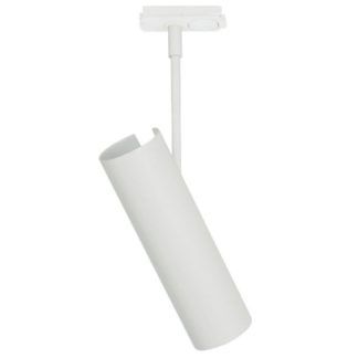 biały reflektor szynowy