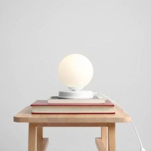 Lampa stołowa Ball - mała, biała