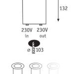 Oprawa wpuszczana w ziemię Special - LED, 2700K - 1