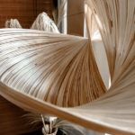 bambusowa lampa do jadalni nowoczesna