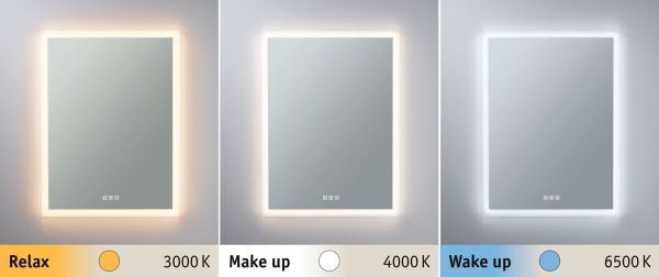 lustro łazienkowe 3 kolory światła