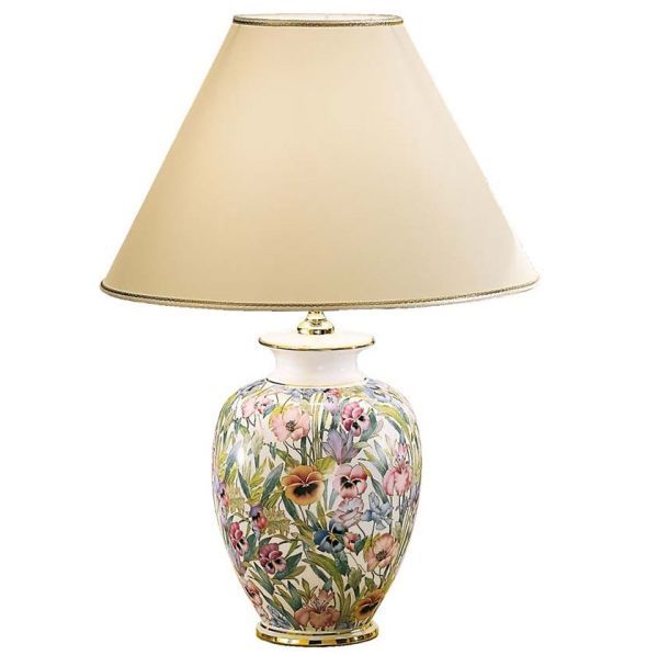 Lampa stołowa GIARDINO PANSE M - Kolarz - ceramika, tkanina