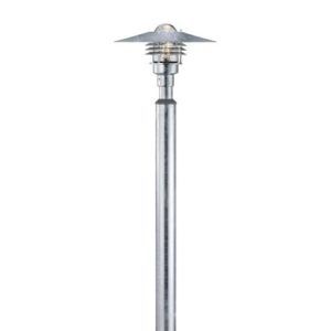 Wysoka lampa stojąca Vejers 2M - srebrna, IP54