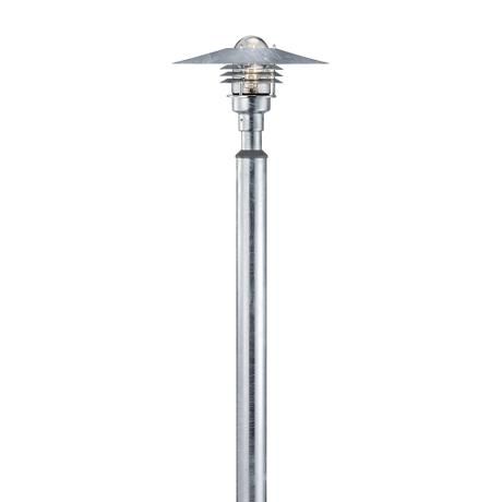 Wysoka lampa stojąca Vejers 2M - srebrna, IP54