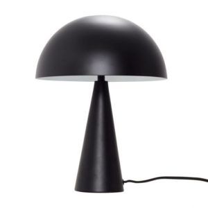 Czarna lampa stołowa Mush - nowoczesna forma