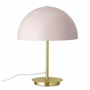 Elegancka lampa stołowa Yulanda - jasny róż