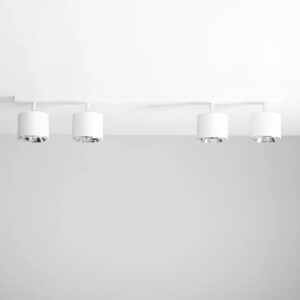 Nowoczesna lampa sufitowa Bot 4 - podłużna z reflektorami