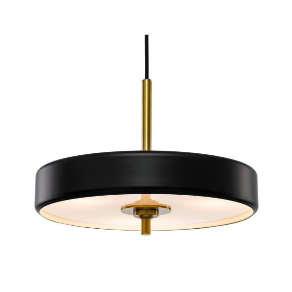 czarna elegancka lampa wisząca modern classic