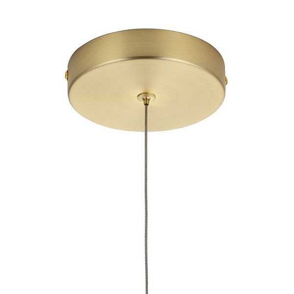 Designerska lampa wisząca Bird - złoty pierścień - 1
