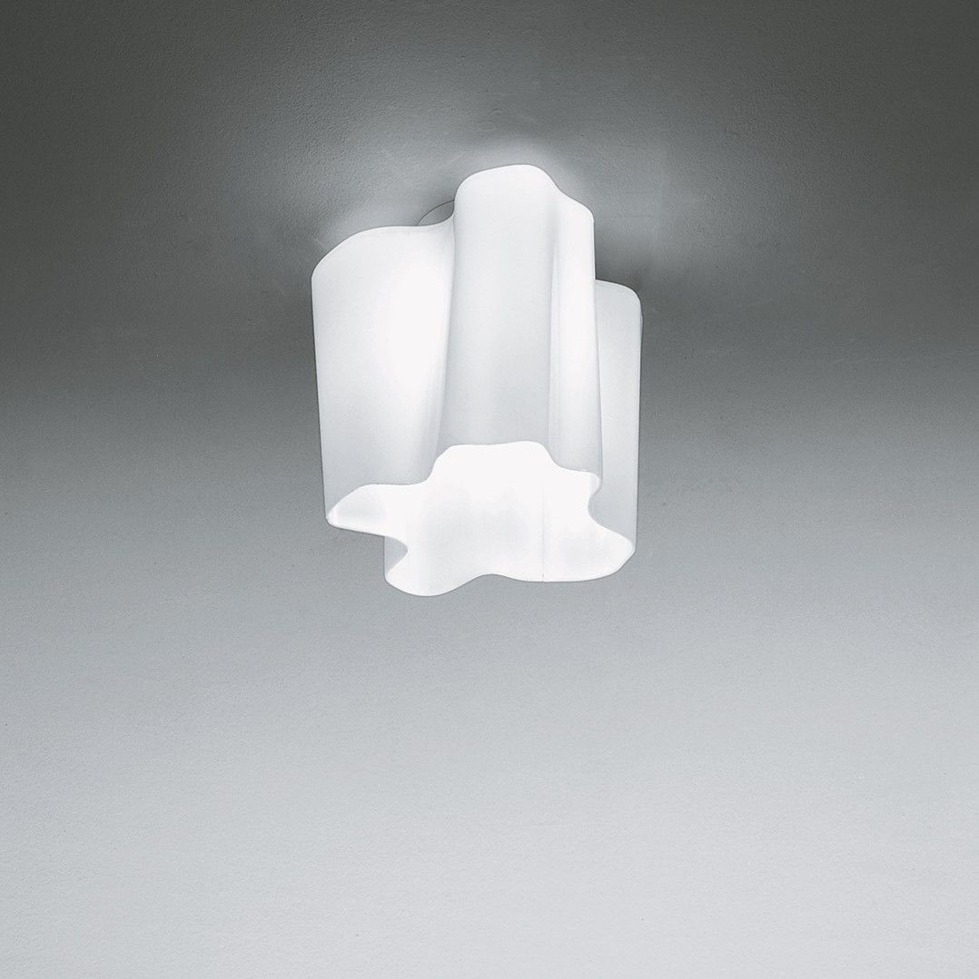 Efektowna lampa sufitowa Logico Signola Soffitto - szklany klosz
