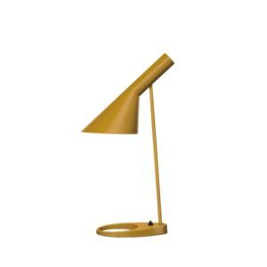 Nowoczesna lampa stołowa AJ - Louis Poulsen, żółta
