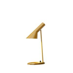 Nowoczesna lampa stołowa AJ Mini - Louis Poulsen, żółta