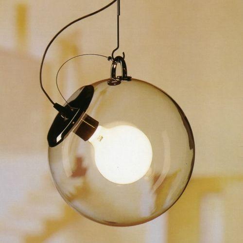 nowoczesna lampa wisząca szklany klosz