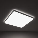 Duży plafon kwadratowy łazienkowy Agnes Square LED PRO L 63cm