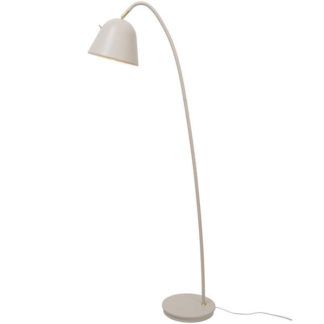 Stylowa lampa podłogowa Fleur - Nordlux, beżowa, regulowany klosz