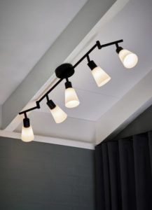 SALE! Czarna lampa sufitowa Cole - Nordlux, szklane klosze