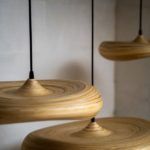 bambusowe lampy do kuchni boho