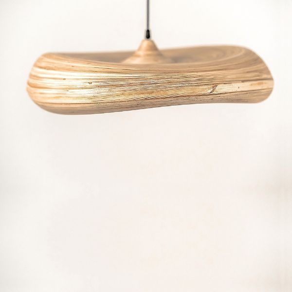 nowoczesna bambusowa lampa wisząca