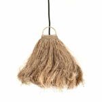 lampa wisząca boho z kokosa