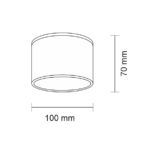 Lampa sufitowa Suwa - LED - 1