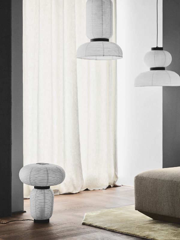 lampy z białego pergaminu nowoczesne