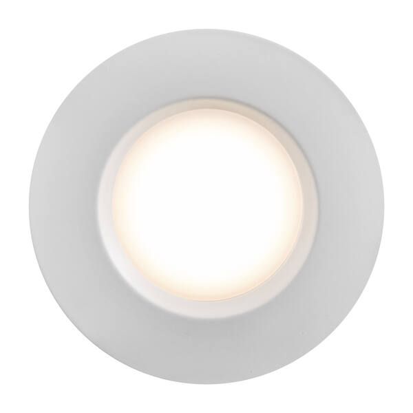 Białe oczko sufitowe Dorado - IP65, LED