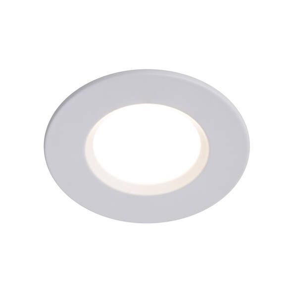 Białe oczko sufitowe Mahi - LED, IP65