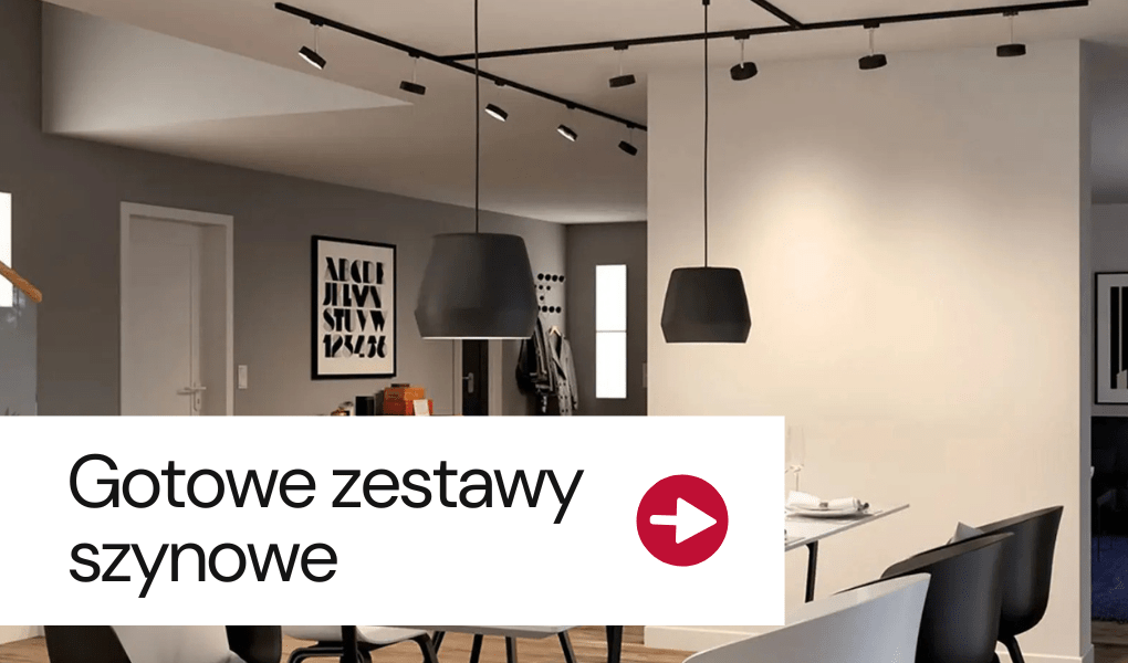 gotowy zestaw szynowy czarny