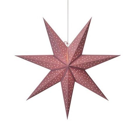 Lampa wisząca w kształcie świątecznej gwiazdy