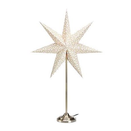 Lampa stołowa z dekoracyjną gwiazdą