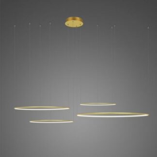 Złota lampa wisząca Shape  No.4 CO4 - Φ100 cm, 3000K