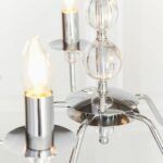Żyrandol ze szklanymi kulami Parkstone - Endon Lighting