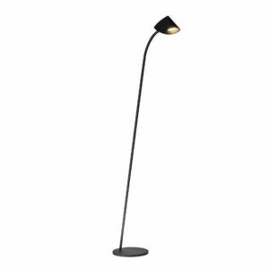 Lampa podłogowa loftowa LED -Capuccina - czarna
