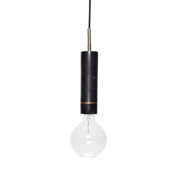 Minimalistyczna lampa wisząca tuba