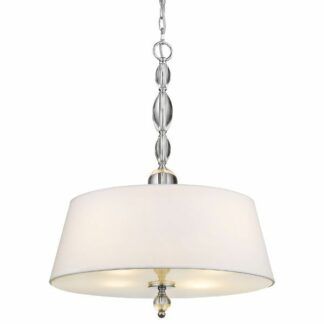 Elegancka lampa wisząca z dekoracyjnym zawieszeniem