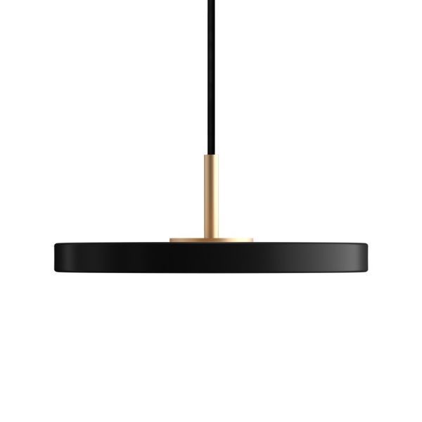Lampa wisząca Asteria Micro - czarna, LED