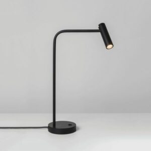 Lampa stołowa Loft Enna - czarna industrialna LED